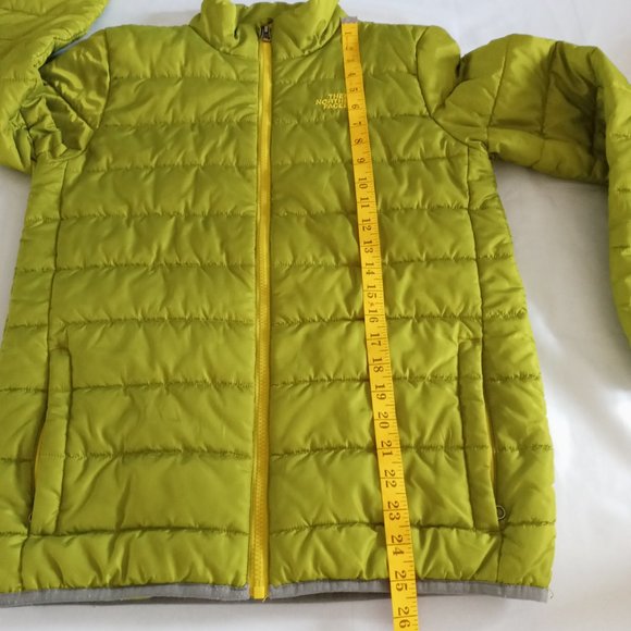 The North Face green  puffer jacket youth size XL - Picture 4 of 6